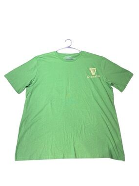 Guinness Men's Green Short Sleeve "Good time for a Guiness" T-Shirt Size XXL